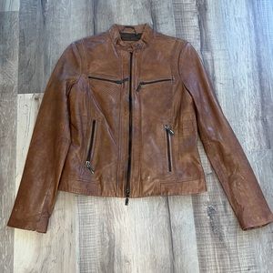 genuine leather jacket